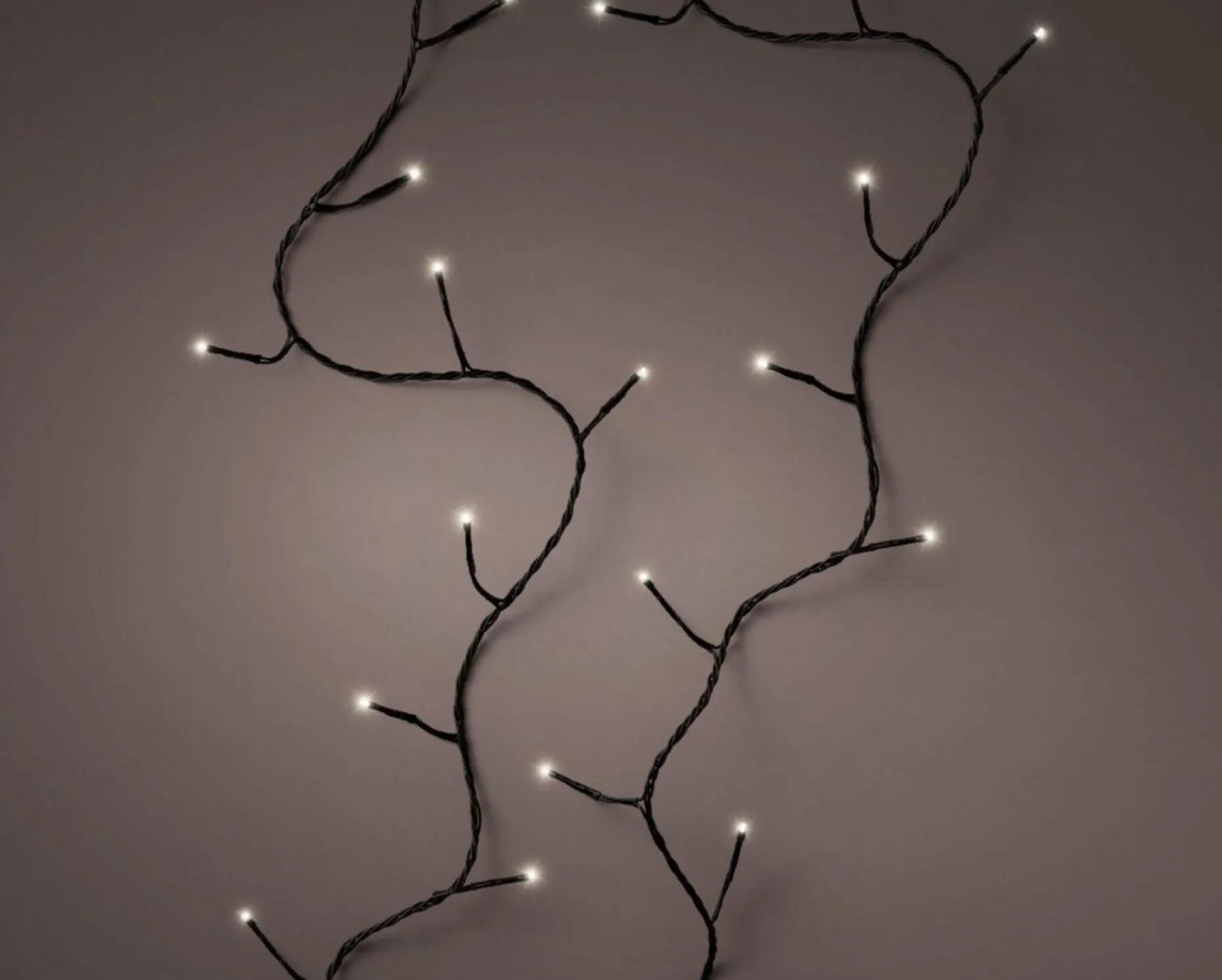 Lumineo Kerstlichtsnoeren^ Kerstverlichting - 18 M - Warm Wit - 240 Leds - Lichtsnoer