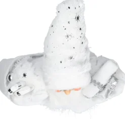 discountershop Luxe Afgewerkte Kerst Decoratie | Kerstversiering | 57 Cm | Grijs | Handgemaakt Kerstpop | Shop