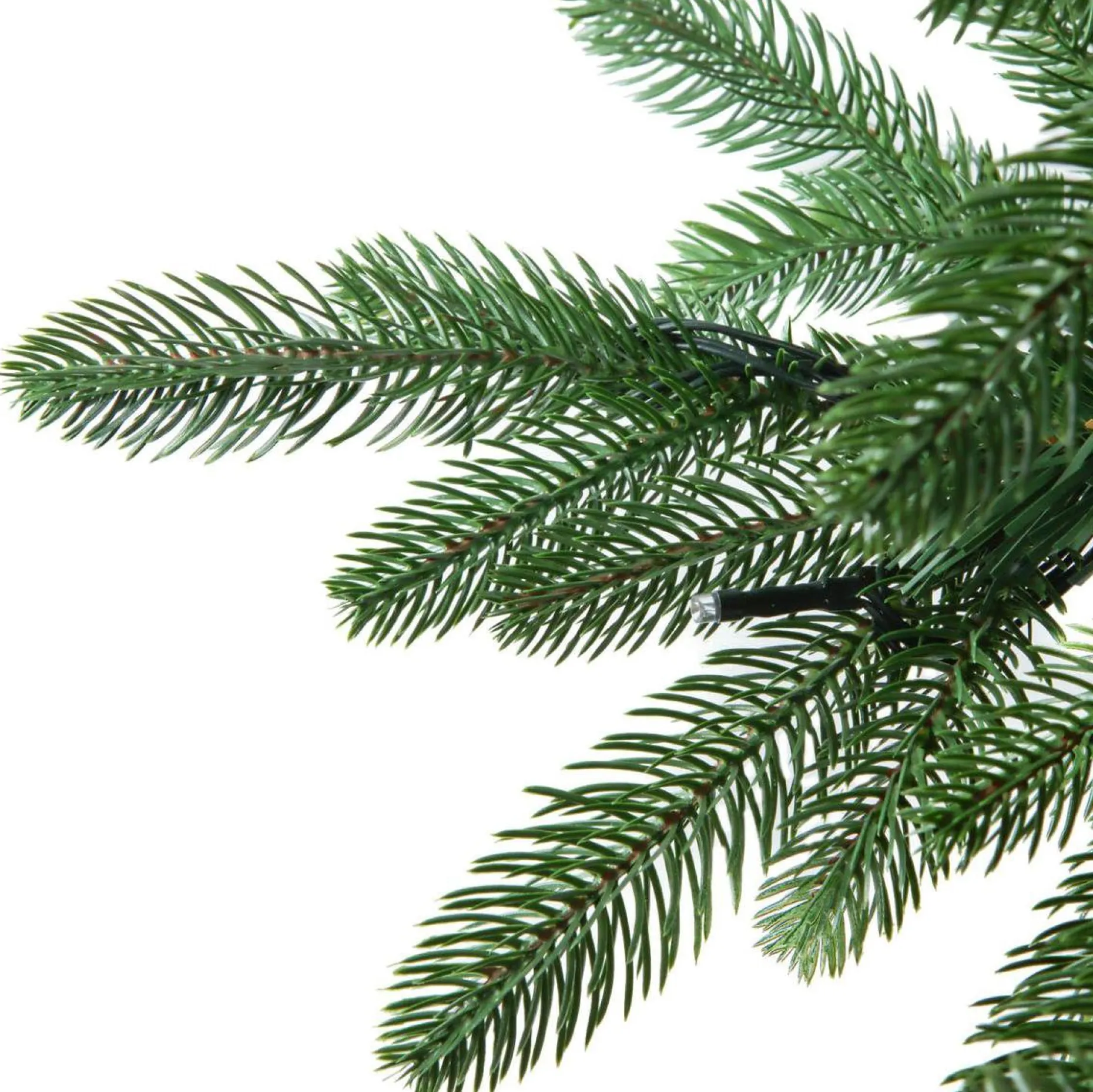 Excellent Trees Kunstkerstbomen^Luxe Kerstboom ® Led Falun Green 180 Cm Met 270 Lampen