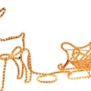 MaxxHome Verlichte Kerstfiguren^ Kerstverlichting - Rendier Met Slee - Warm Wit Lichtslang - 216 Lampjes - 204X28Cm