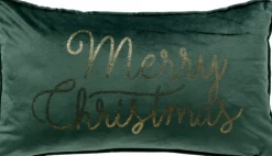 Merkloos Merry Christmas - Sierkussen 30X50 Kerst Decoratie - Velvet Outlet