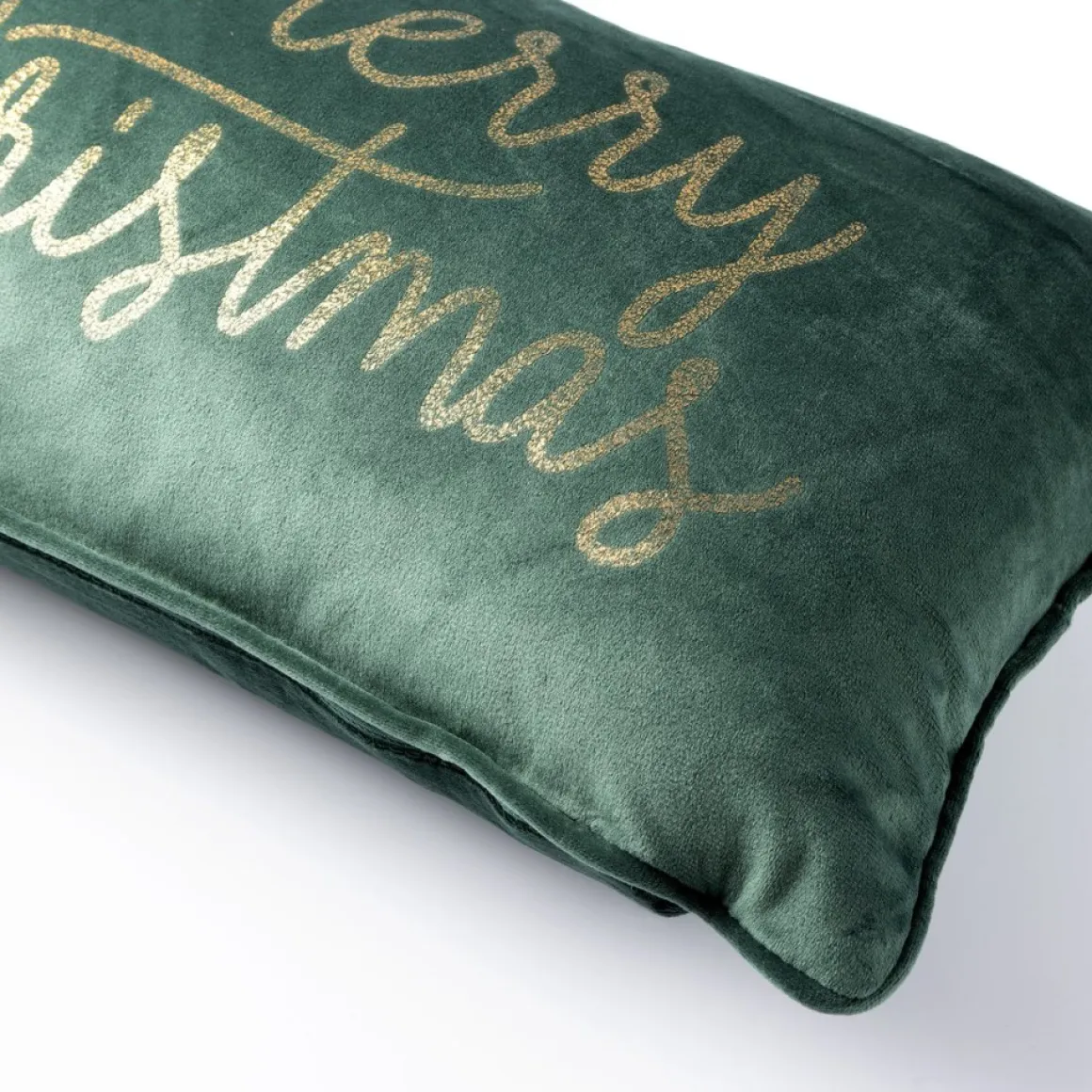 Merkloos Merry Christmas - Sierkussen 30X50 Kerst Decoratie - Velvet Outlet