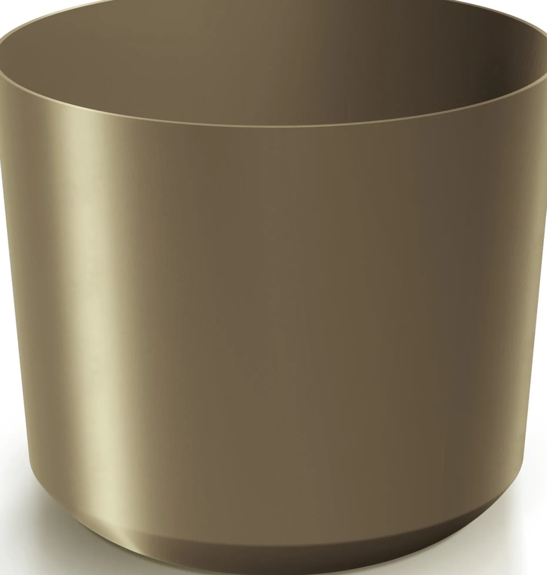 Everlands Kunstkerstbomen^Mini Kerstboom Groen - In Gouden Kunststof Pot - 60 Cm - Kunstboom