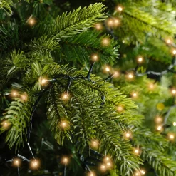 Lumineo Kerstlichtsnoeren^22,5M Led Compact Kerstverlichting - Steady - 1000 Lampjes - Goud - Dimbaar 22.5 Cm