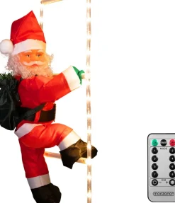 Monzana Led Kerstman 90Cm - Binnen/Buiten – Incl. Afstandsbediening New