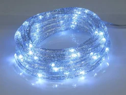 MOON in the room Lichtslangen^ - Decoratiesnoer 72 Led's Met Glitter - Zilver - Koud Wit - Ip44