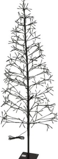 Nampook Verlichte Kerstfiguren^ Kerstboom Met 400 Led - 180Cm Lichtboom 400Led - 180Cm - Voor Binnen En Buiten - Warm Wit