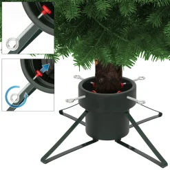 Nampook Kerstboomstandaarden^ - Kerstboomstandaard - Groot - Voor Bomen Tot 2,5 Meter - Waterreservoir - Groen
