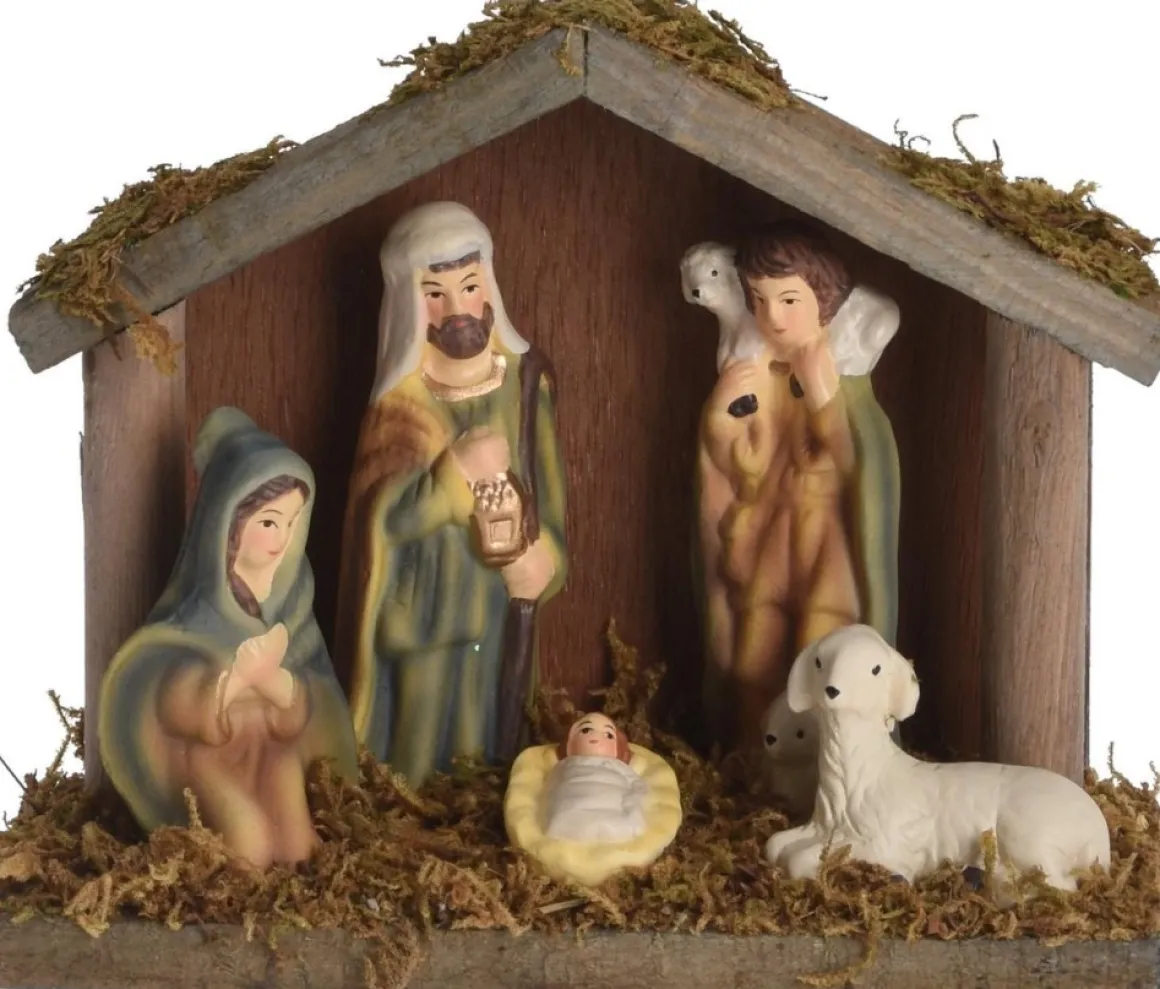 Nampook Kerststal - 5 Figuren - Kersttafereel Sale