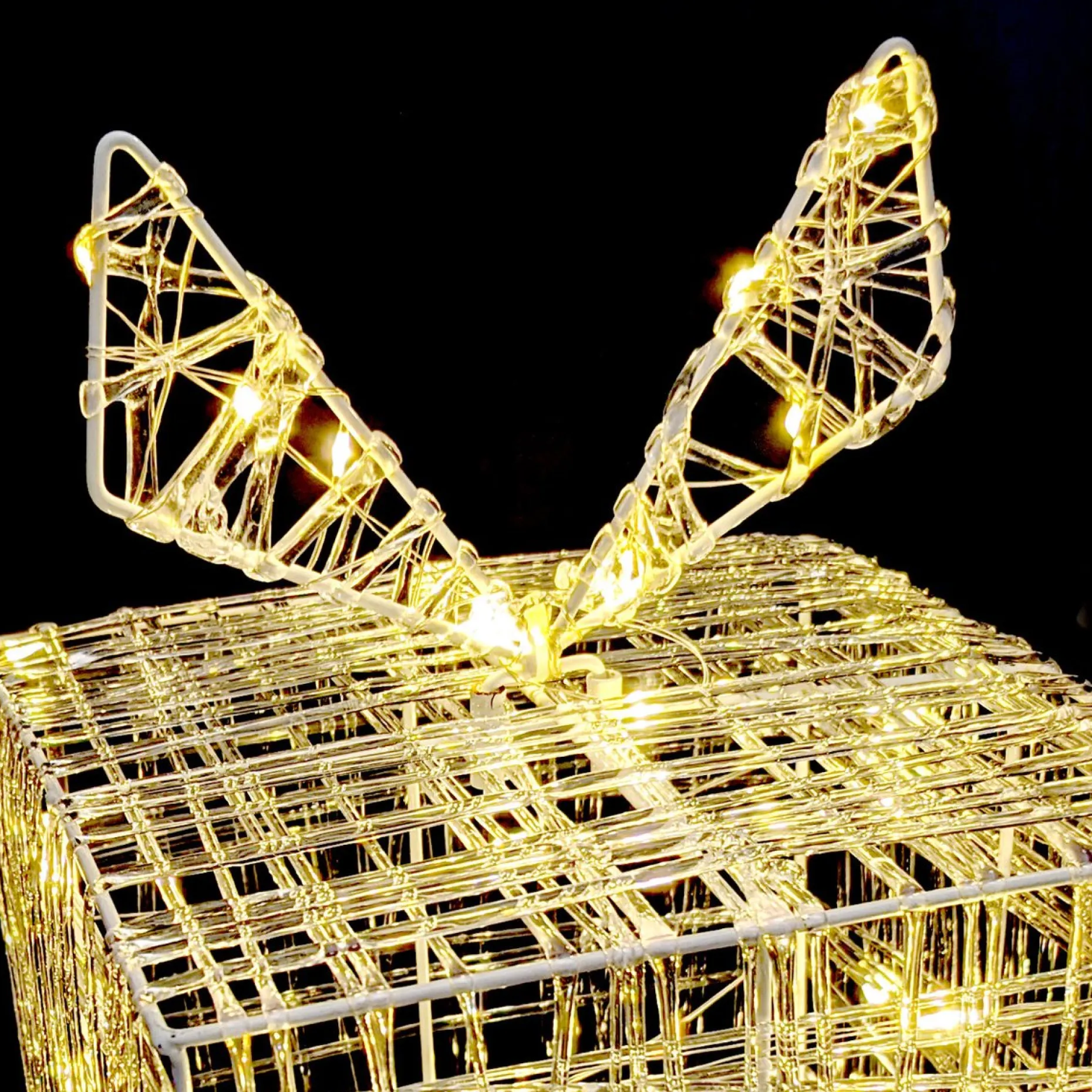 Nampook Verlichte Kerstfiguren^ Kerstverlichting Geschenkdoos - 30 Led - 15Cm Hoog
