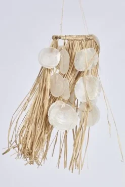 Natural Collections Naturel Collections Guirlande Raffia Capiz 48X15X15Cm Hot