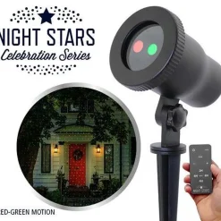 Night Stars Kerstlasers^ Prikspot - Laser Light - Feestverlichting - Led Projector