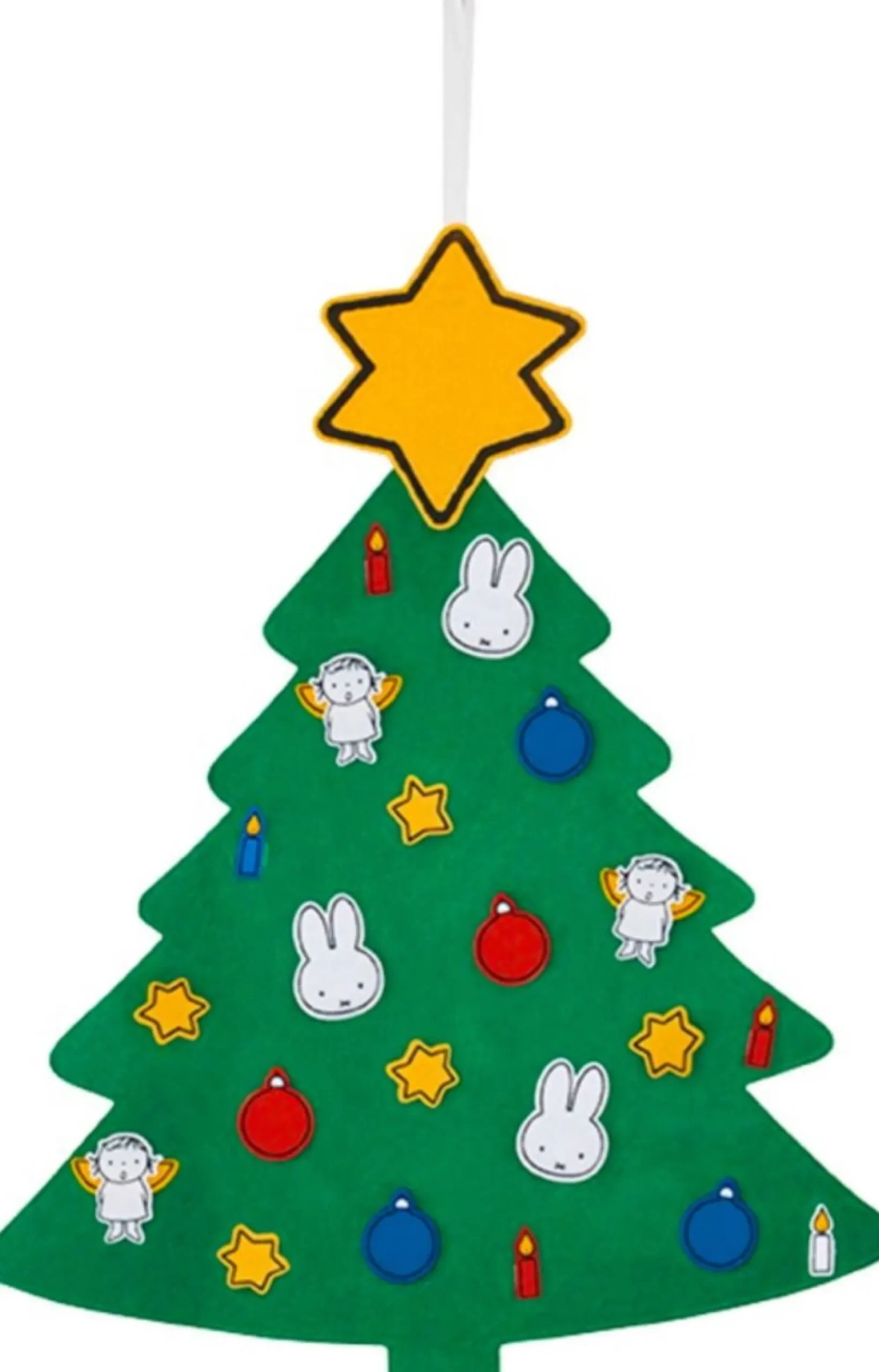 Bambolino Adventskalenders^Nijntje Kerstboom Vilt, In Bewaarkoffer Afmeting 75X100 Cm 20-Delig, Home Deco Kerst - Toys