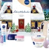NIVEA Adventskalenders^ Adventskalender 2021 - Huis In De Sneeuw Met 24 Diverse Artikelen