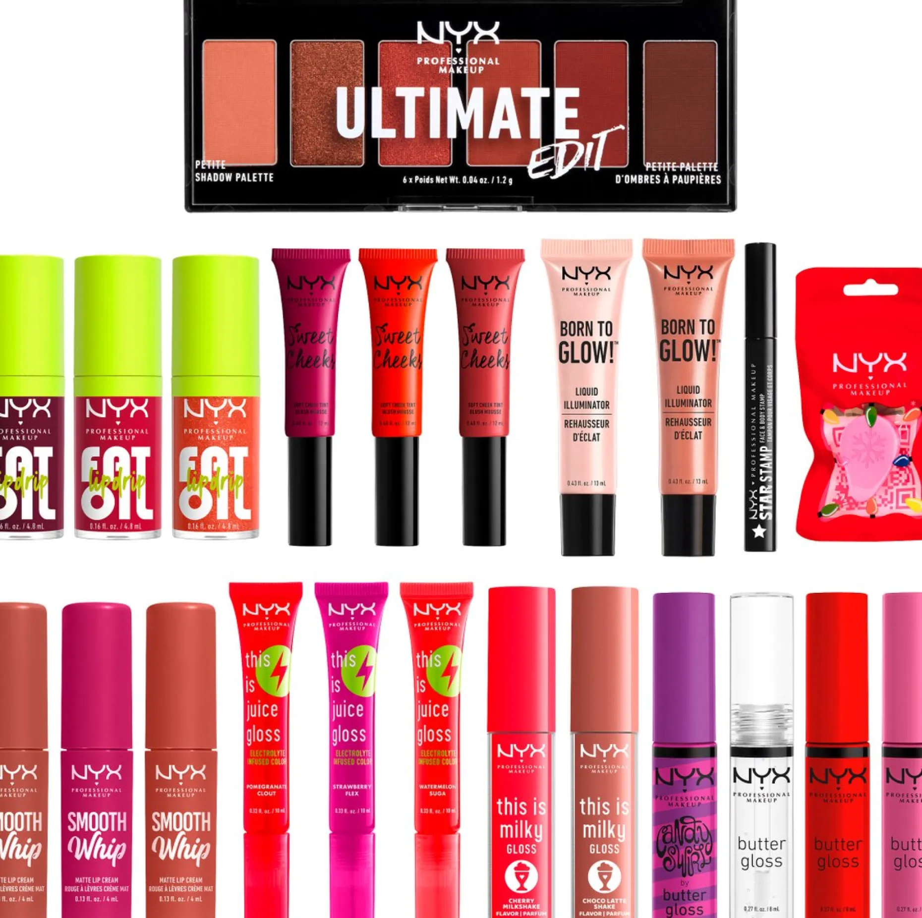 NYX Professional Makeup Adventskalenders^ Adventskalender 2023 Surprise Box