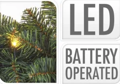 Oneiro 's Luxe Guirlande 270Cm - 150 Takjes - 50Led - Met Timer - Kerst – Guirlande - Feestdagen - Winter - Verlichting - Binnen - Buiten – Sfeer Best