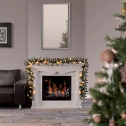Oneiro 's Luxe Guirlande Met 30 Led - Warm Wit - 2.70 Meter - Met Timer - Op Batterij - Kerst – Guirlande - Feestdagen - Winter - Verlichting - Binnen - Buiten – Sfeer New