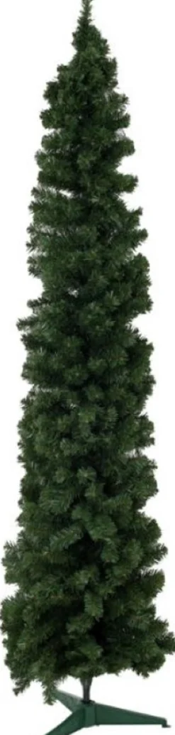 Oneiro Kunstkerstbomen^'s Luxe Kerstboom Smal - Hoogte 210 Cm - Kerst – Kerstboom - Feestdagen - Winter - Verlichting - Binnen - Buiten – Sfeer