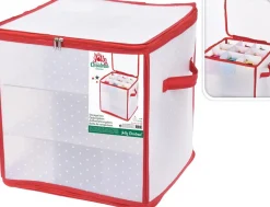 Home u0026 Styling Kerstspullen Opbergers^Opbergdoos Voor Kerstballen 27-Vaks 31X31X31Cm