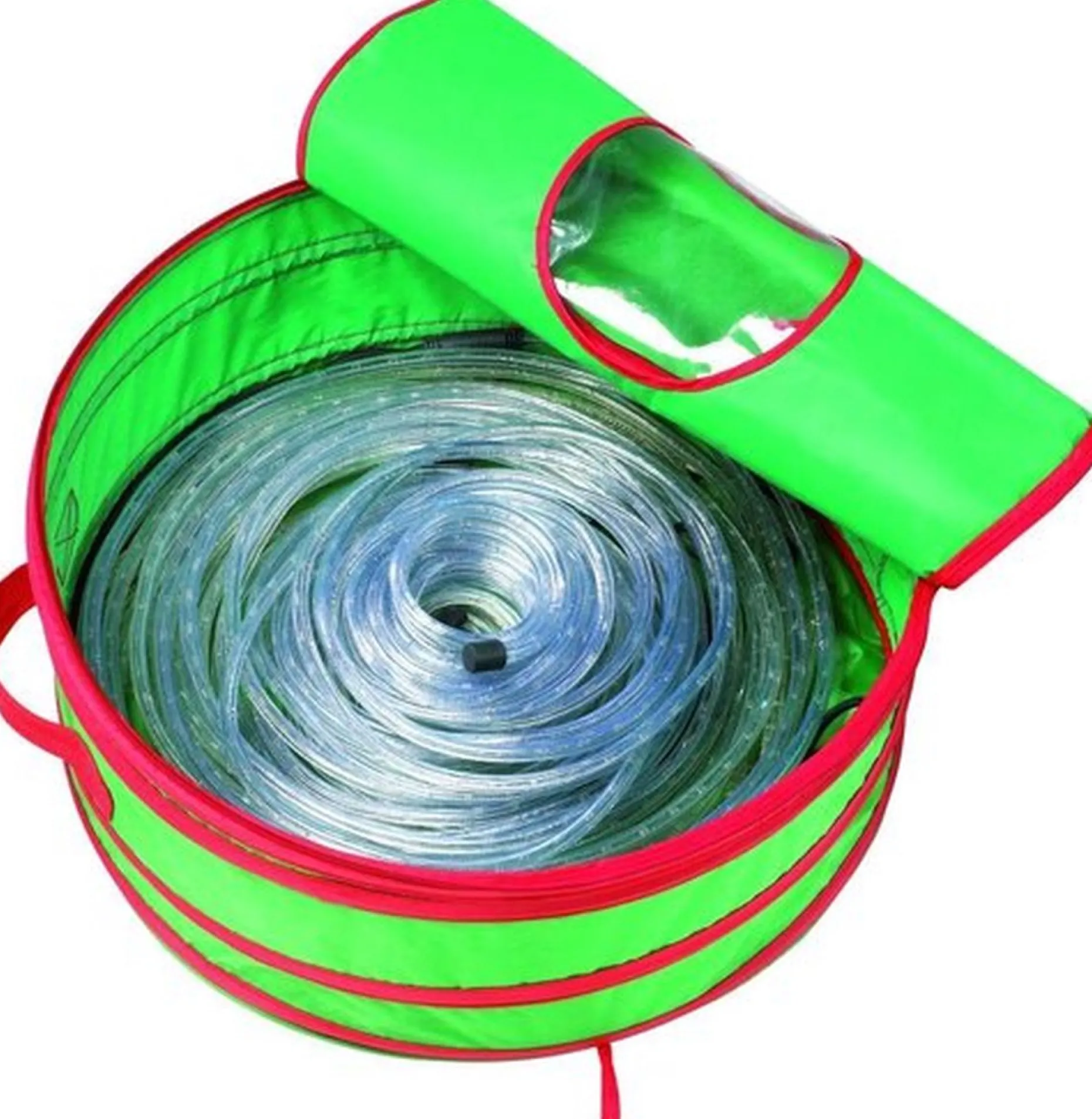 Merkloos Kerstspullen Opbergers^Opbergtas - Kerstkrans Opbergtas - Kerstverlichting Opbergtas - Kerst - Krans - 65X65X16 Cm