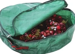 Merkloos Kerstspullen Opbergers^Opbergtas Voor Kerstkrans
