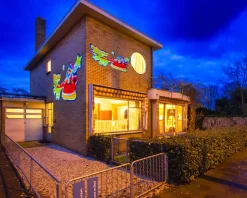 Orion Store Verlichte Kerstfiguren^ - Kerstverlichting Voor Buiten - Cadeau - Kerstman Led Projector- Kerstman Projector- Kerstman Led Verlichting - Outdoor Kerstman Licht - Waterdicht - Outdoor - Outdoor Kerstmis Led Projector - Feestdagen Projector Lichten - Black Friday