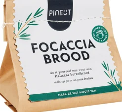 Pineut Kerstpakketten^ ® Borrelplank Pakket Tapas – Borrelpakket Culinair – Focaccia, Tapenade, Vinaigrette & Waterkaraf – Verwenbox Borrel – Geschenkpakket Borrelhapjes - Gezellig Genieten
