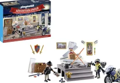 PLAYMOBIL Adventskalenders^ Adventskalender 2023 Politie Museumdiefstal - 71347