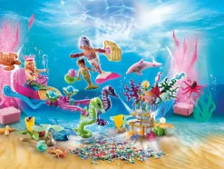 PLAYMOBIL Adventskalenders^ Christmas Adventskalender "Badplezier Zeemeerminnen" - 70777