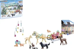 PLAYMOBIL Adventskalenders^ Horses Of Waterfall Adventskalender 2023 Kerst Sleerit - 71345