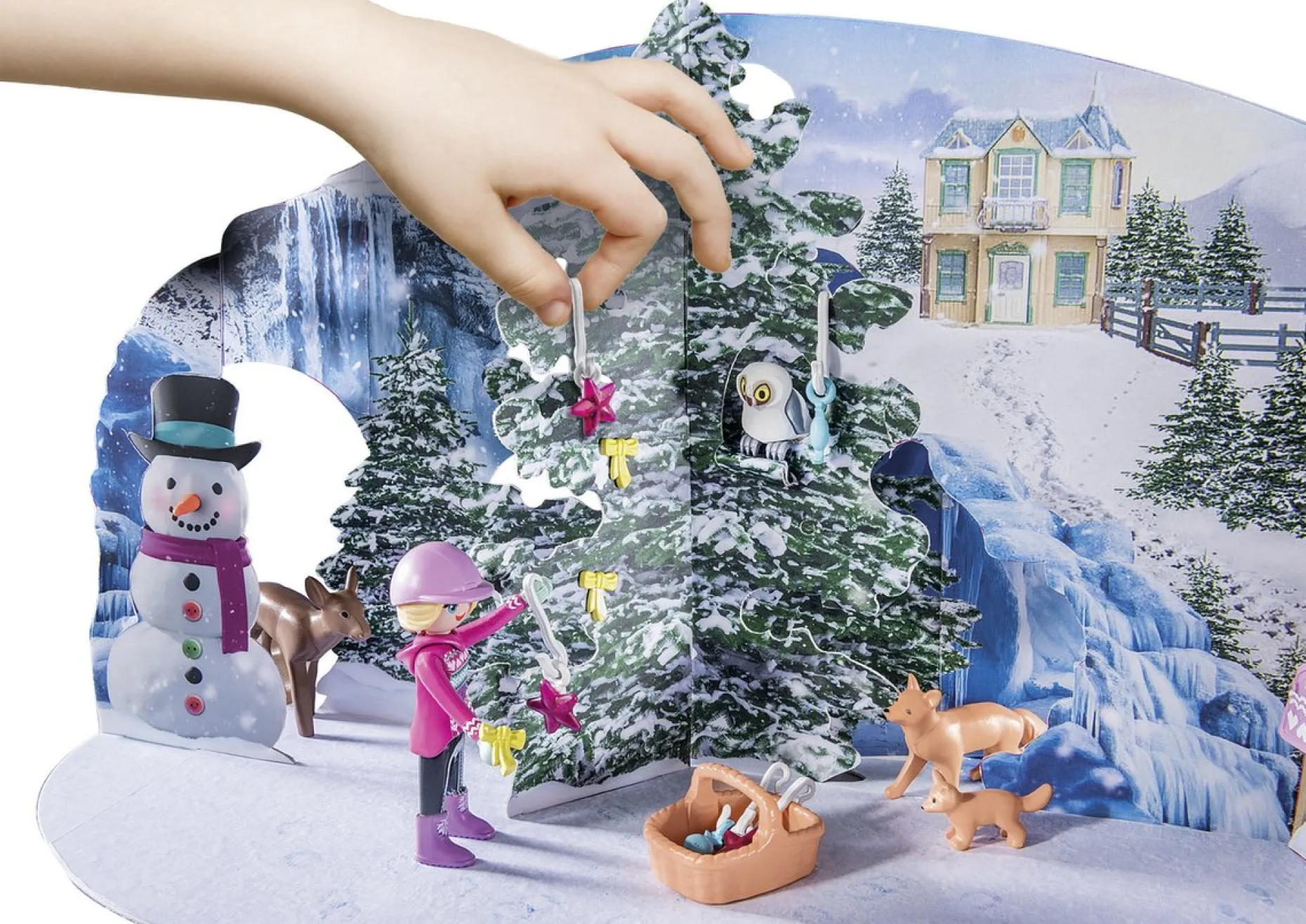 PLAYMOBIL Adventskalenders^ Horses Of Waterfall Adventskalender 2023 Kerst Sleerit - 71345