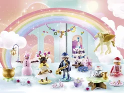 PLAYMOBIL Adventskalenders^ Princess Magic Adventskalender 2023 Kerstmis Onder De Regenboog - 71348