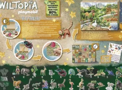 PLAYMOBIL Adventskalenders^ Wiltopia Doe-Het-Zelf Adventskalender 2023 Dierenwereldreis - 71006