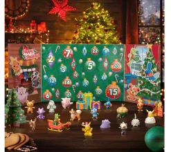 Pokémon Adventskalenders^Pokemon - Advent Kalender 43 X 31 X 7Cm - 24 Cadeautjes Inbegrepen! - Veelkleurig