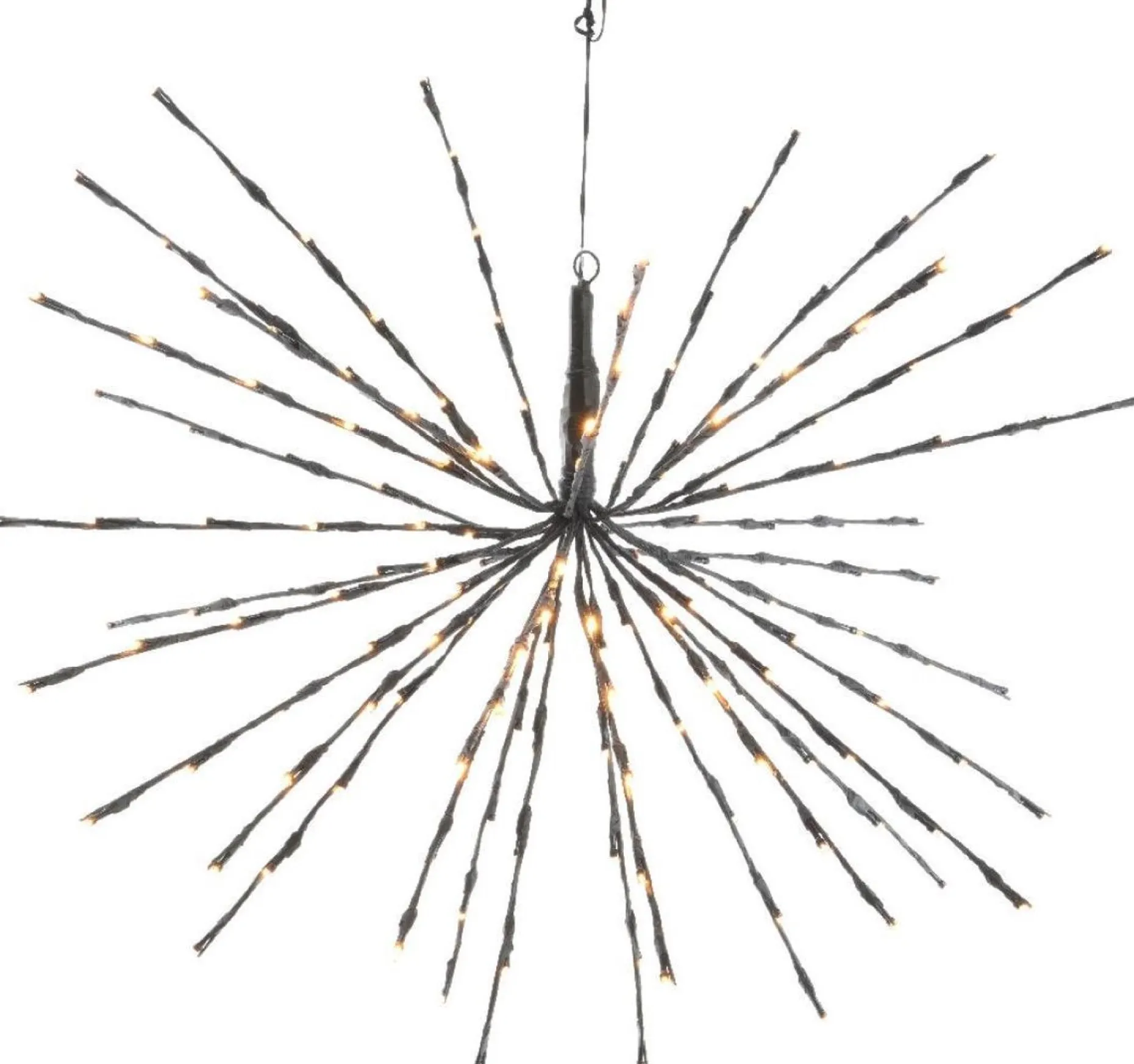 Lumineo Verlichte Kerstfiguren^Poolster Kerstverlichting Met 160 Led Lampjes - O 70 Cm - Ook Geschikt Voor Buiten - Lichtkleur: Warm Wit - Met Stekker -Kerstdecoratie
