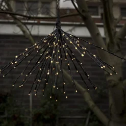 Lumineo Verlichte Kerstfiguren^Poolster Kerstverlichting Met 160 Led Lampjes - O 70 Cm - Ook Geschikt Voor Buiten - Lichtkleur: Warm Wit - Met Stekker -Kerstdecoratie