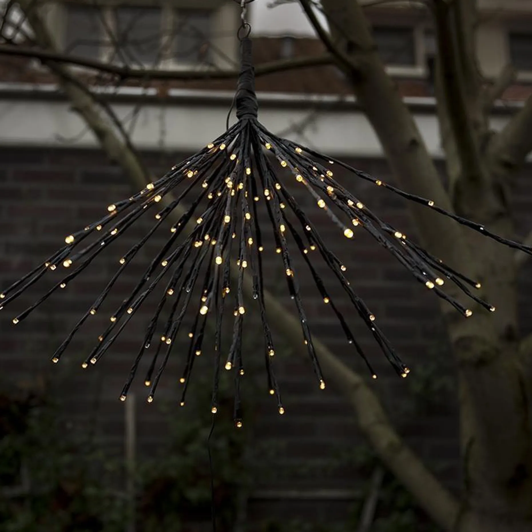 Lumineo Verlichte Kerstfiguren^Poolster Kerstverlichting Met 160 Led Lampjes - O 70 Cm - Ook Geschikt Voor Buiten - Lichtkleur: Warm Wit - Met Stekker -Kerstdecoratie