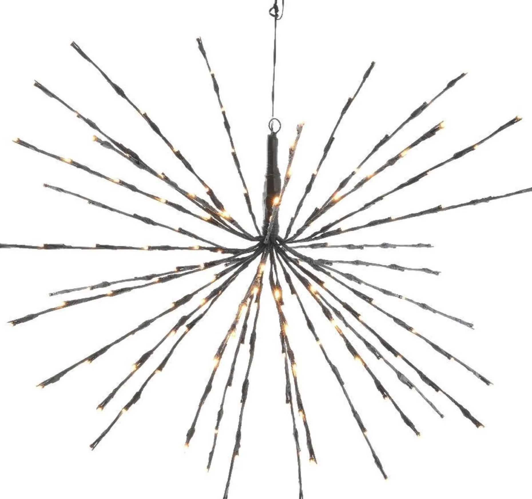 Lumineo Verlichte Kerstfiguren^Poolster Kerstverlichting Met 72 Led Lampjes - O 45 Cm - Ook Geschikt Voor Buiten - Lichtkleur: Warm Wit - Met Stekker -Kerstdecoratie