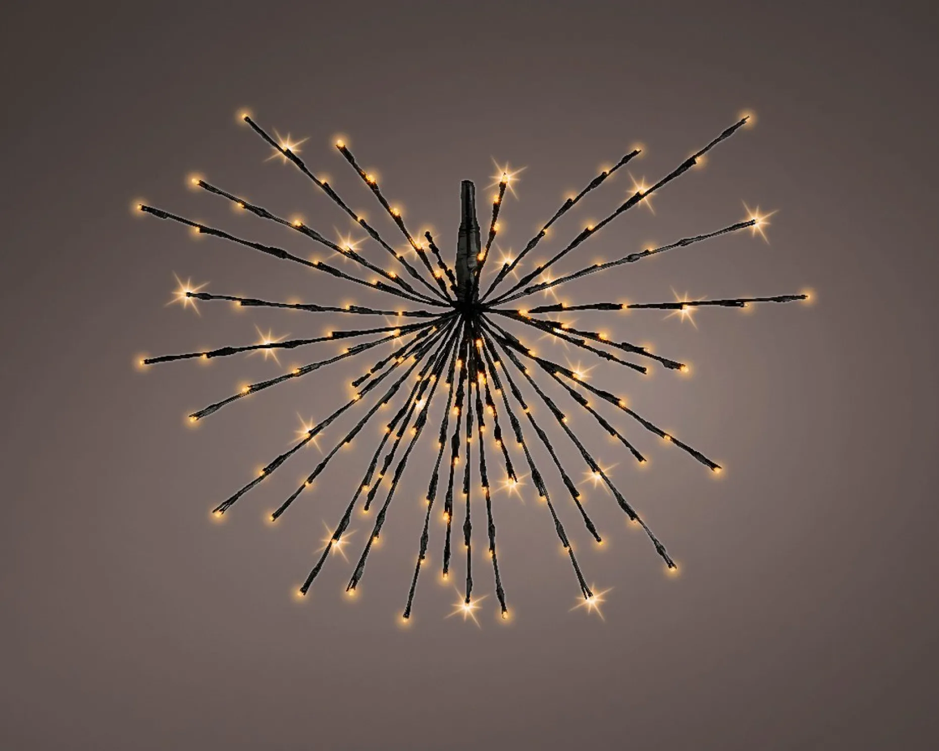 Lumineo Verlichte Kerstfiguren^Poolster Kerstverlichting Met 72 Led Lampjes - O 45 Cm - Ook Geschikt Voor Buiten - Lichtkleur: Warm Wit - Met Stekker -Kerstdecoratie