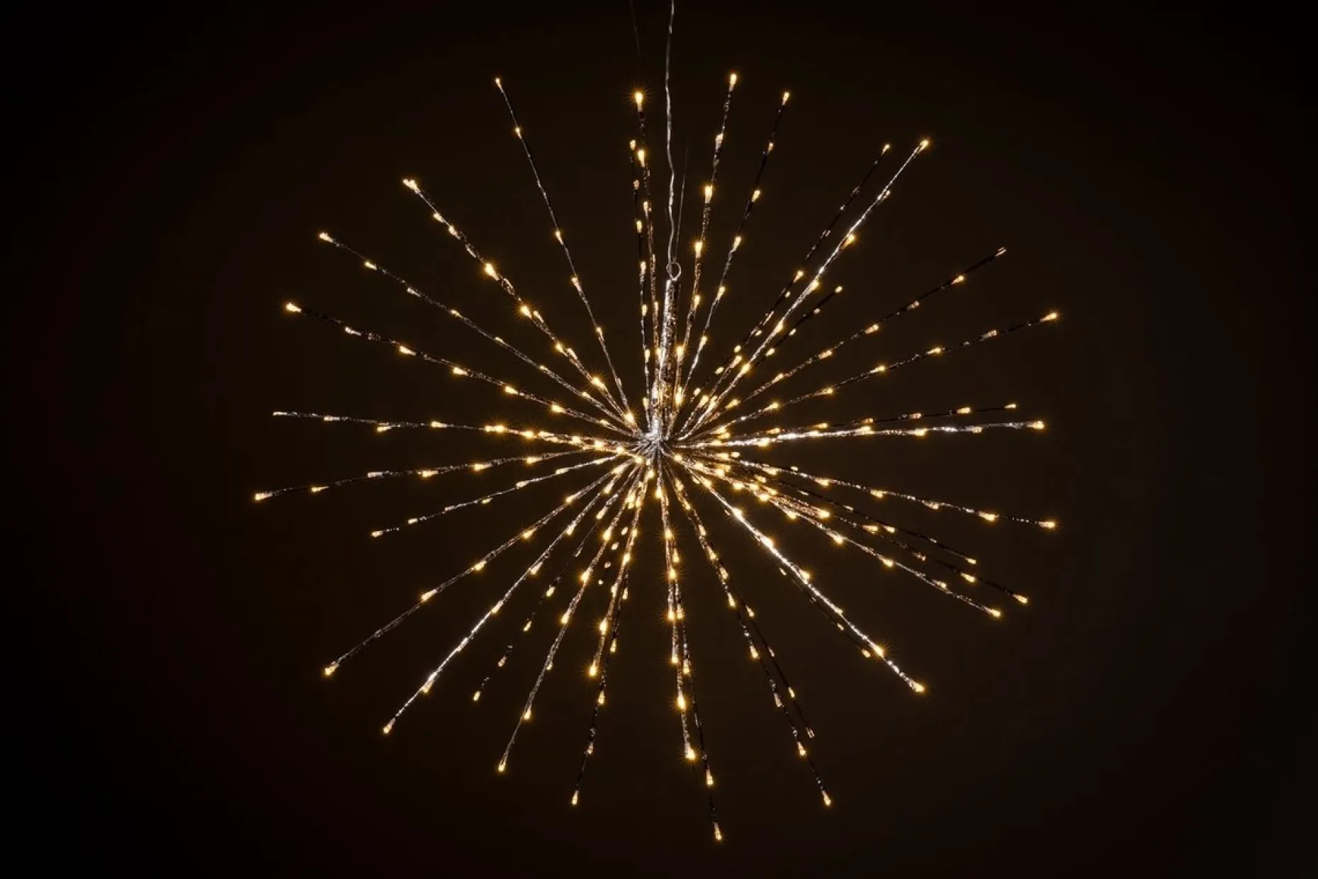 Lumineo Verlichte Kerstfiguren^Poolster Kerstverlichting Met 72 Led Lampjes - O 45 Cm - Ook Geschikt Voor Buiten - Lichtkleur: Warm Wit - Met Stekker -Kerstdecoratie