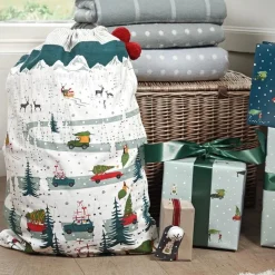 Sophie Allport Prachtige Zak Voor Kerstcadeaus Van - Uit De Thuis Voor Kerst Collectie Fashion