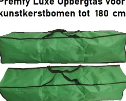 Premfy Kerstspullen Opbergers^ Opbergtas Voor Kunstkerstbomen Tot 180 Cm - Kerstballen En Decoratie - Opbergtas Kerstboom - Kunstkerstboom - Waterdicht - Uv Bestendig - Met Handvatten En Afsluitbare Rits - 106X26X26 Cm - Robuuste En Slijtvaste Opbergtas