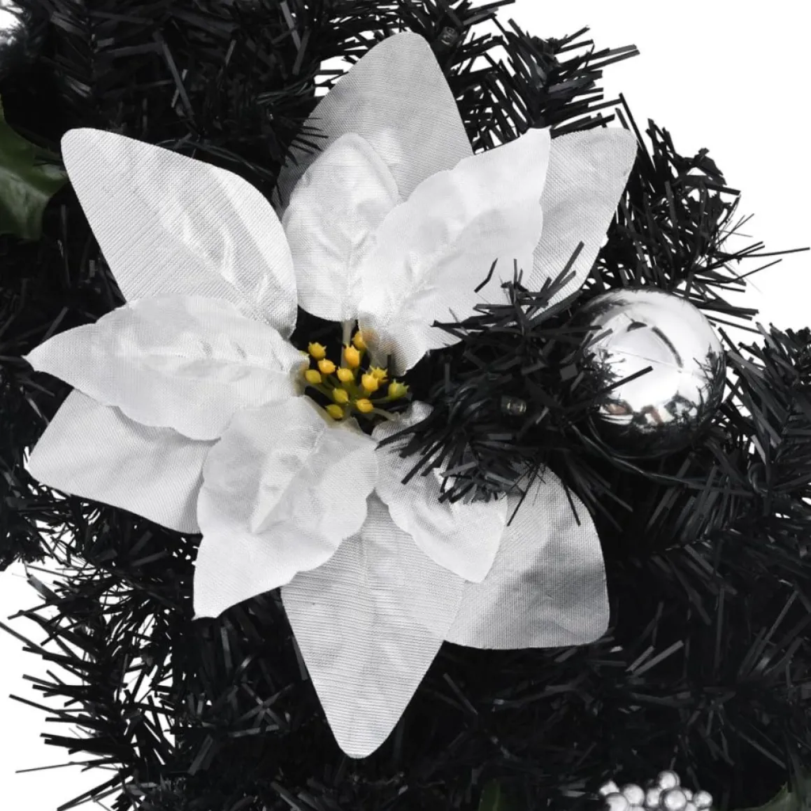 Prolenta Premium Kerstslinger Met Led-Lampjes 2,7 M Pvc Zwart Cheap