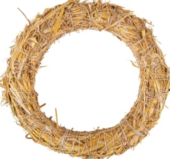 Rayher hobby materialen Rayher Krans - Van Stro - 35 X 6,5 Cm - Deurkrans - Kerstkrans Flash Sale