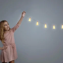 Relaxdays Lichtslangen^ Eenhoorn Lichtsnoer - Led - Lichtslang - Lichtslinger - Nachtlamp - Batterijen