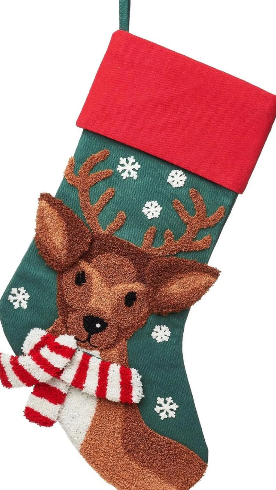 Sass u0026 Belle Rendier Christmas Stocking Van Sass & Belle - Decoratie Kerstsok Met Een Rendier Best Sale