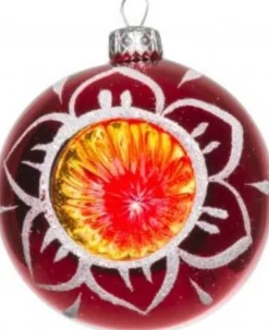 Merkloos Retro Kerstballen - 20 Gekleurde Kerstballen En 1 Piek - Kerstballen Glas - Kerstboomversiering - Vintage Flash Sale