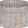 Christmas Decoration Kerstboomstandaarden^Rieten/Rotan Kerstboom Voet - Kerstboommand - Beige - 60 Cm