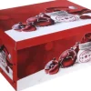 Merkloos Kerstspullen Opbergers^Rode Kerstballen/Kerstversiering Opbergbox 51 X 37 Cm
