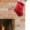 Decoris Rode Pluche Kerstsok 40 Cm Outlet